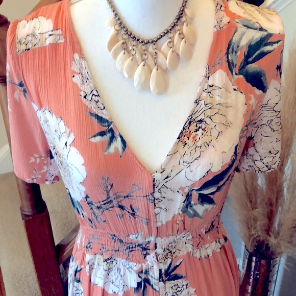 Spring Maxi Floral Dress - Picture 2 of 10